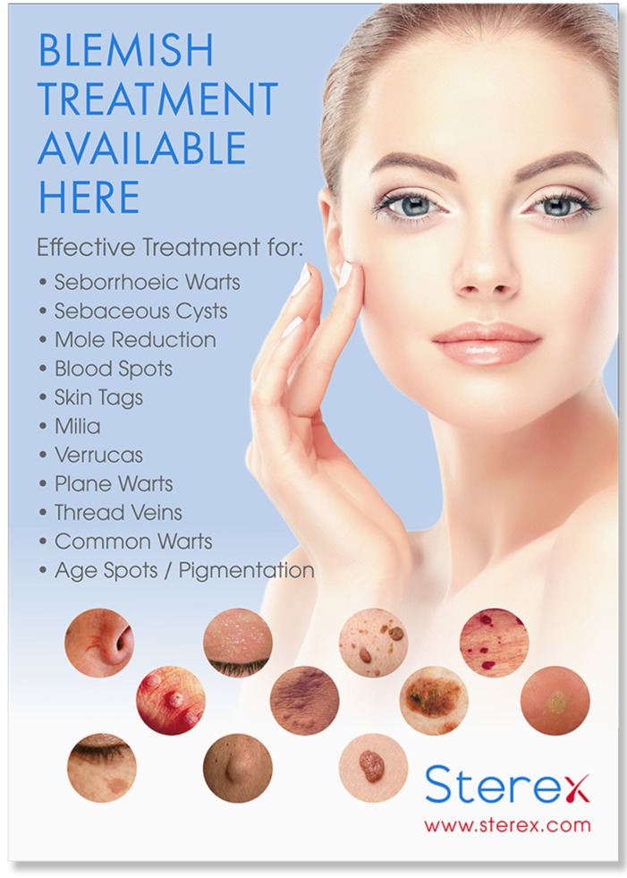 Blemish treatment information